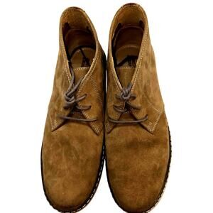 Johnston & Murphy Boys 5 Causal Brown Shoes Child Kid Men Chukka